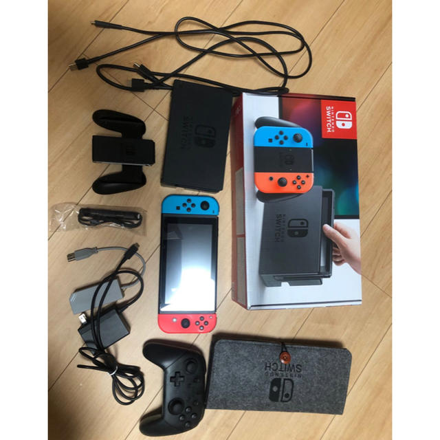 Nintendo Switch Joy-Con (L) ネオンブルー/ (R)