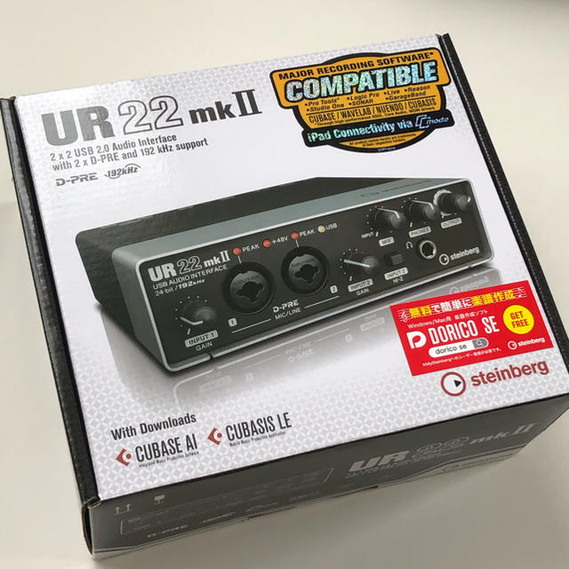 UR22MKⅡ、UR22MK2 楽器のDTM/DAW(オーディオインターフェイス)の商品写真