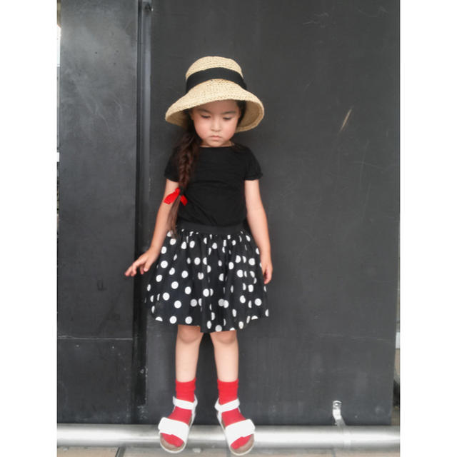 babyGAP(ベビーギャップ)のドットスカート　サイズ110 キッズ/ベビー/マタニティのキッズ服女の子用(90cm~)(スカート)の商品写真