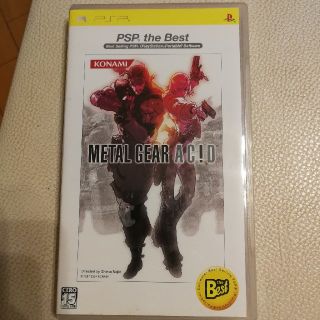 メタルギア アシッド（PSP the Best） PSP(携帯用ゲームソフト)