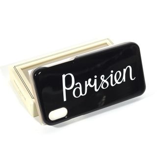 メゾンキツネ(MAISON KITSUNE')のmaison kitsune メゾンキツネ　iPhoneケース　X XS ロゴ(iPhoneケース)