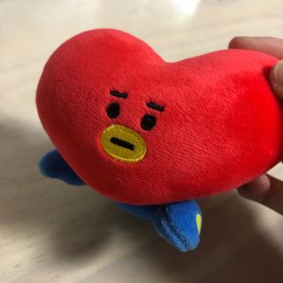 ボウダンショウネンダン(防弾少年団(BTS))のBTS BT21 TATA バッグチャーム キーホルダー ぬいぐるみ(K-POP/アジア)