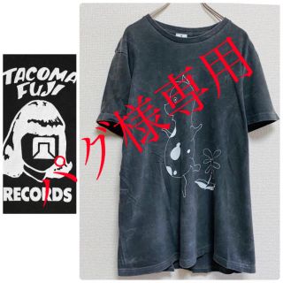 ビームス(BEAMS)の一点物　タコマフジレコード　ブリーチ加工　Tシャツ(Tシャツ/カットソー(半袖/袖なし))