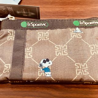 レスポートサック(LeSportsac)のID CARD CASE スヌーピーレモノグラム(パスケース/IDカードホルダー)