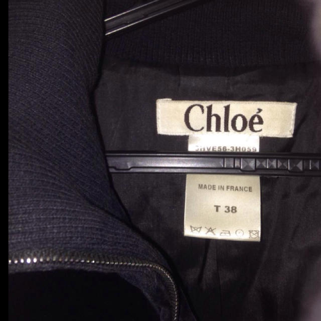 Chloe(クロエ)の美品☆クロエ☆ベロアのブルゾン レディースのジャケット/アウター(ブルゾン)の商品写真