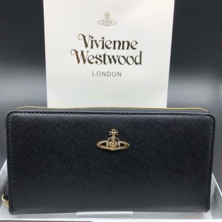 ヴィヴィアンウエストウッド(Vivienne Westwood)の【新品・正規品】ヴィヴィアン ウエストウッド 長財布 306 黒 プレゼント(財布)