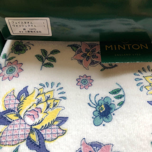 MINTON(ミントン)の❣️シロッコ様　専用です❣️❤️ミントン　フェイスタオル❤️ インテリア/住まい/日用品の日用品/生活雑貨/旅行(タオル/バス用品)の商品写真