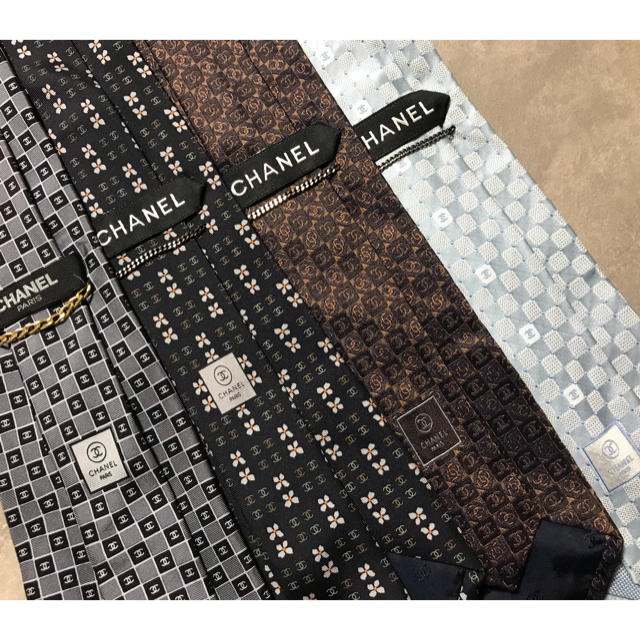 るん様専用 CHANEL ネクタイ シャネル るん様専用 CHANEL ネクタイ シャネル