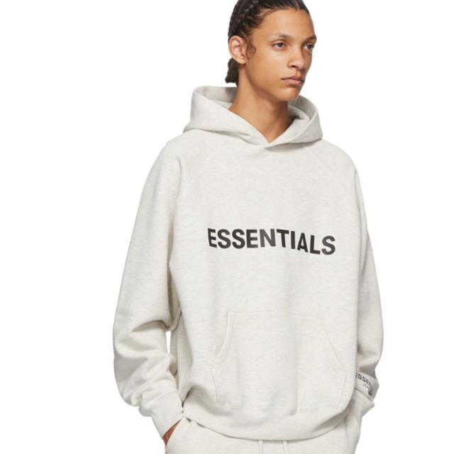 FEAR OF GOD(フィアオブゴッド)のキョロちゃん様専用　ESSENTIALS FOG フーディー 最新作 メンズのトップス(パーカー)の商品写真