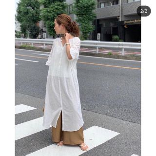 トゥデイフル(TODAYFUL)のtodayful Cotton Gather OP(ロングワンピース/マキシワンピース)