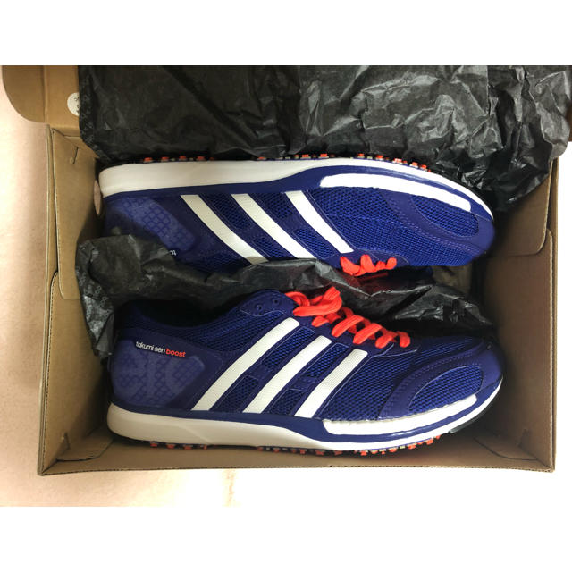 adidas(アディダス)の★送料込 アディゼロ takumi sen 25.0 新品 スポーツ/アウトドアのランニング(シューズ)の商品写真