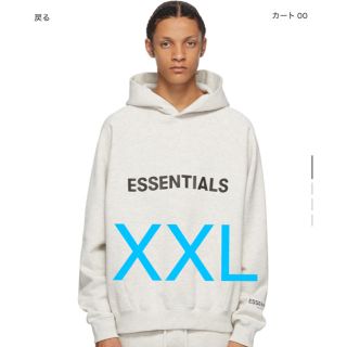 フィアオブゴッド(FEAR OF GOD)のESSENTIALS FOG フーディー 最新作(パーカー)