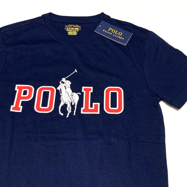 POLO RALPH LAUREN(ポロラルフローレン)の＊マイリー様 専用＊ メンズ M 新品 POLO ビッグポニー T / ネイビー メンズのトップス(Tシャツ/カットソー(半袖/袖なし))の商品写真