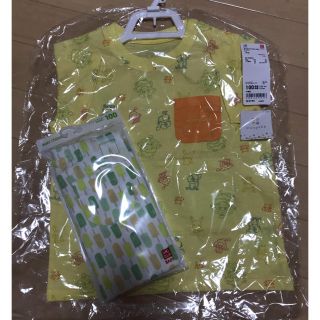 ユニクロ(UNIQLO)のUNIQLO グラフィックT レギンス(Tシャツ/カットソー)