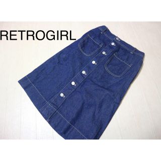 レトロガール(RETRO GIRL)のRETROGIRL★デニムスカート(ひざ丈スカート)