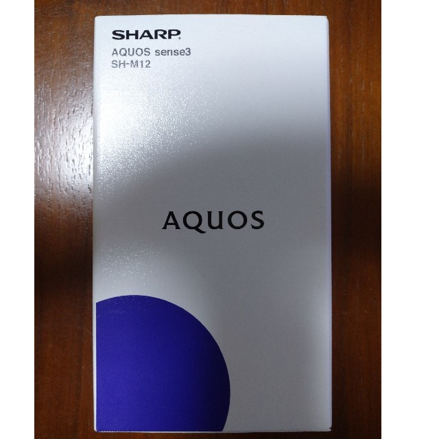 SHARP AQUOS sense3 SH-M12スマートフォン本体