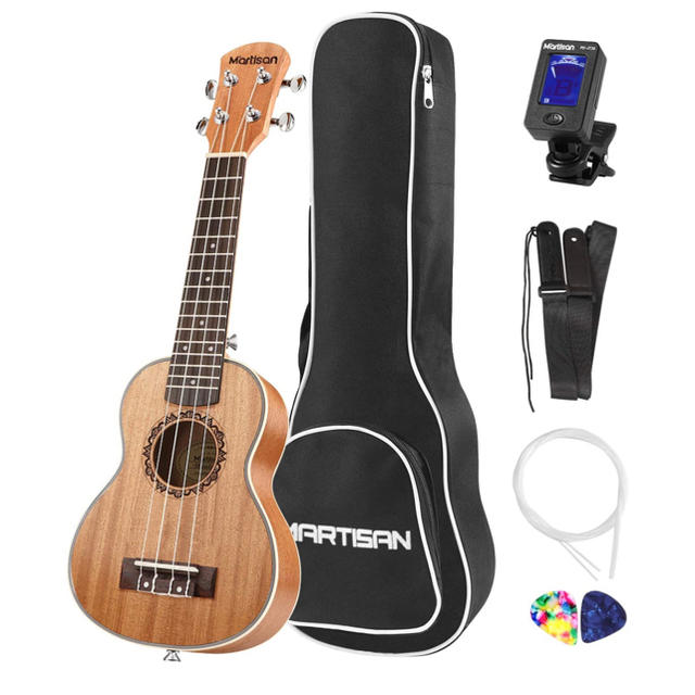 21インチウクレレ ソプラノukulele 【新品、送料無料】