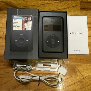 アップル(Apple)のApple iPod classic black 80GB(ポータブルプレーヤー)