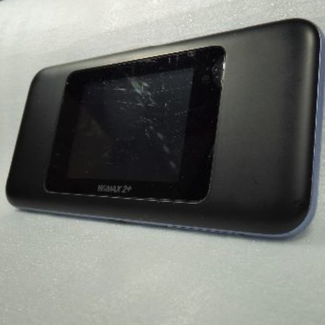 au(エーユー)の[中古] WiMAX 2+ Speed Wi-Fi NEXT W06 スマホ/家電/カメラのPC/タブレット(PC周辺機器)の商品写真