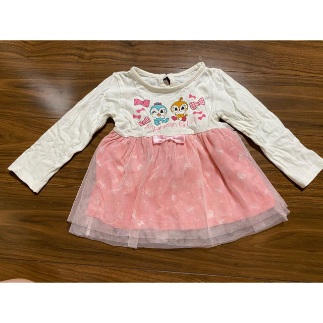 アンパンマン(アンパンマン)のワンピース(アンパンマン) キッズ/ベビー/マタニティのキッズ服女の子用(90cm~)(ワンピース)の商品写真