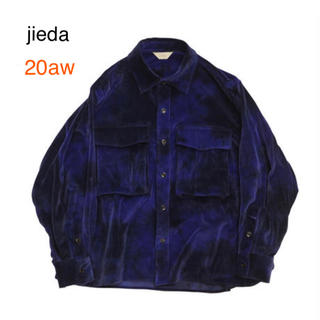 Jieda - jieda 20aw velvet over shirtの通販 by T's shop｜ジエダなら