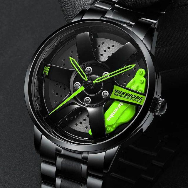 RAYS TE37ホイール風デザイン 腕時計