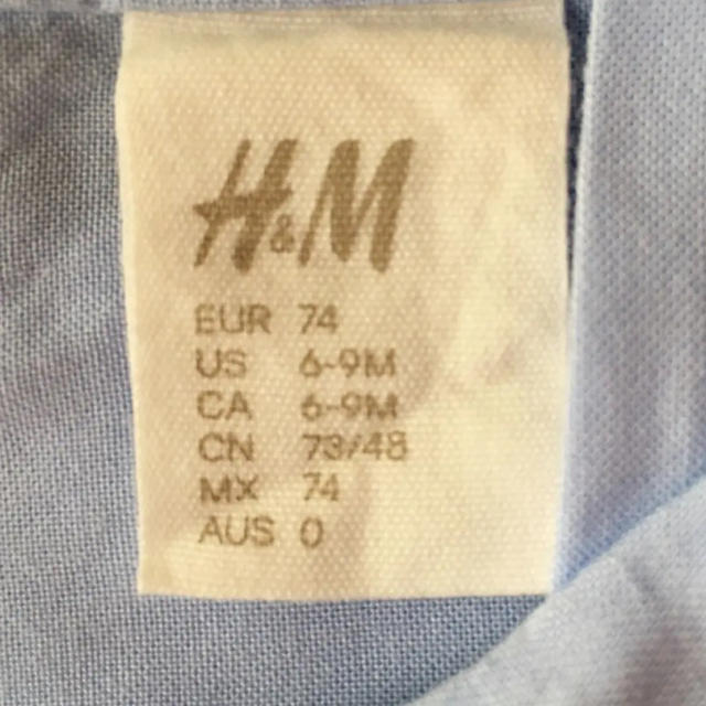 H&M(エイチアンドエム)のH&M セーラー ワンピース セットアップ キッズ/ベビー/マタニティのベビー服(~85cm)(ワンピース)の商品写真