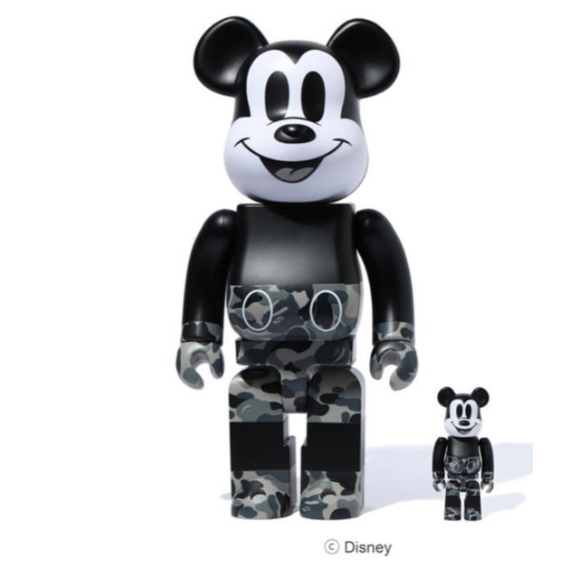 BE@RBRICK BAPE MICKEY MOUSE 100%&400%