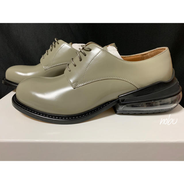 ポイント5倍 メゾンマルジェラ airbagヒール ダービーシューズ size40
