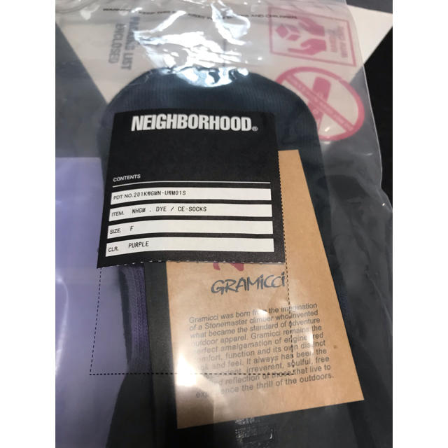 NEIGHBORHOOD(ネイバーフッド)のNEIGHBORHOOD GRAMICCI ソックス メンズのレッグウェア(ソックス)の商品写真