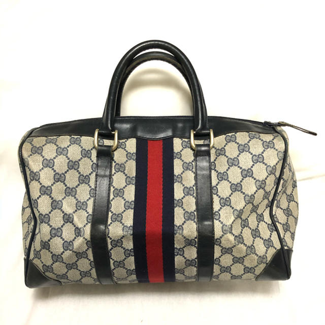 OLD GUCCI / オールドグッチ シェリーライン ボストンBAG-