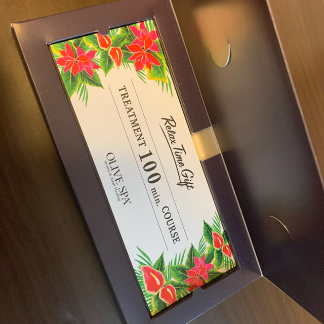 OLIVE SPA♡オリーブスパ 100分チケットの通販 by mame♡'s shop|ラクマ