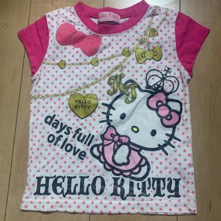 ハローキティ(ハローキティ)のハローキティ　半袖Tシャツ☆110(Tシャツ/カットソー)