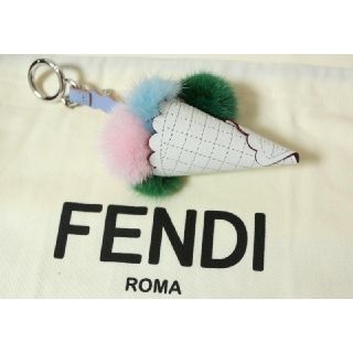 FENDI - FENDI ファーチャーム アイスクリーム 新品の通販 by tony