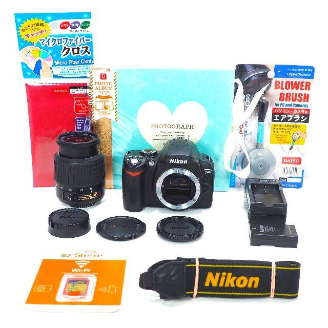 ❤️初心者おススメ✨❤️WiFiスマホ✨❤️Nikon ニコン D40 3