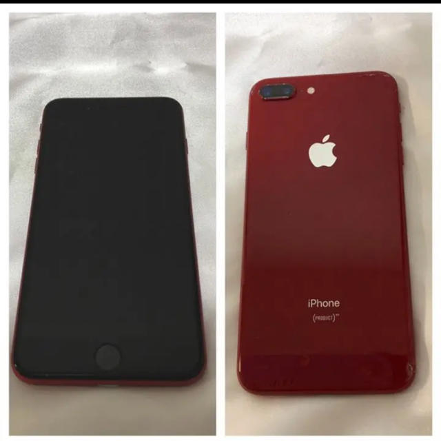 iPhone8plus⭐︎RED⭐︎64GB⭐︎SIMフリースマートフォン/携帯電話