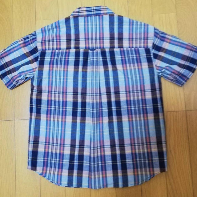 BURBERRY(バーバリー)のまあや様専用　Burberry  受験　塾用　面接　チェックシャツ キッズ/ベビー/マタニティのキッズ服男の子用(90cm~)(ブラウス)の商品写真