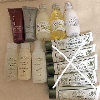 タン(THANN)のThann タン aveda  アヴェダ 他 アメニティセット 8点(サンプル/トライアルキット)