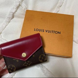 ルイヴィトン(LOUIS VUITTON)のおに様 美品 ルイヴィトン モノグラム・ポルトフォイユ・ゾエ・コンパクト折り財布(財布)