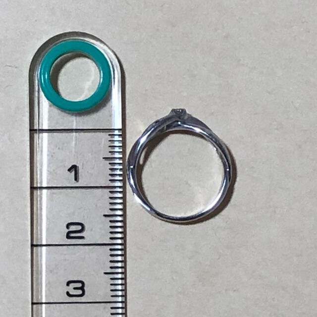 K10 WG ハート＆キューピット　リング レディースのアクセサリー(リング(指輪))の商品写真