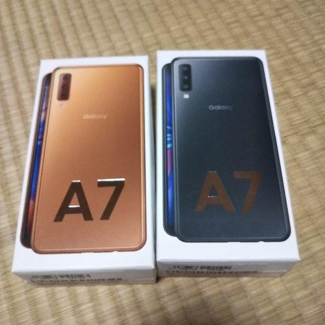 約60インチAMOLED解像度GALAXY A7 2機 新品未開封