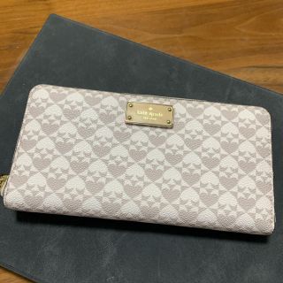 ケイトスペードニューヨーク(kate spade new york)のケイトスペード レディース ウォレット 長財布 WLRU4957 グレー(財布)