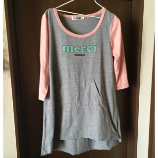 ミルクフェド(MILKFED.)のミルクフェド Tシャツ ワンピ(ミニワンピース)