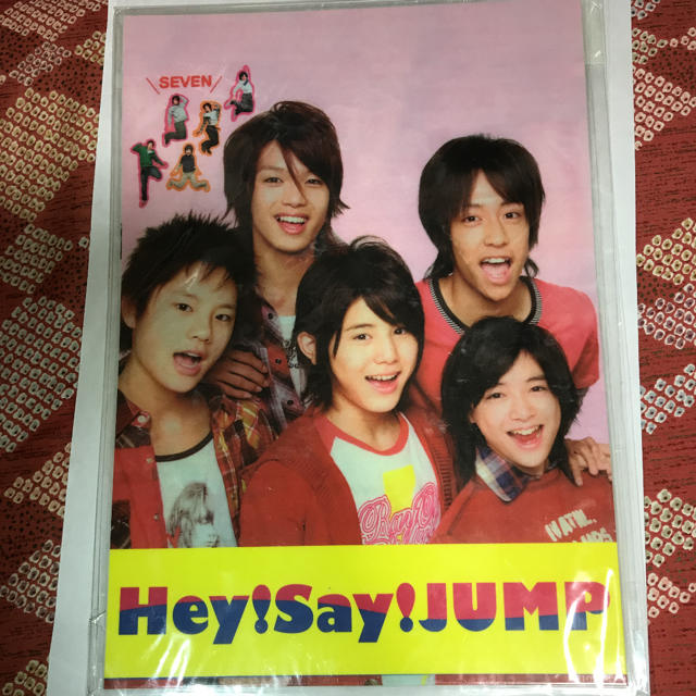 Hey! Say! JUMP(ヘイセイジャンプ)のHey!Say!JUMP 厚紙下敷き風 エンタメ/ホビーのタレントグッズ(男性タレント)の商品写真