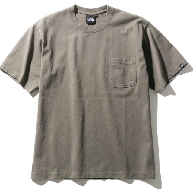 THE NORTH FACE(ザノースフェイス)のノースフェイス ポケットTシャツ Mサイズ カーキ メンズのトップス(Tシャツ/カットソー(半袖/袖なし))の商品写真