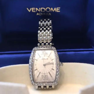 ヴァンドーム青山 ダイヤモンド0.28ct使用 レディース 腕時計 売り値