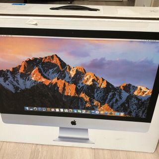 マック(Mac (Apple))の【超美品 年末特価】iMac (late 2017) 27型 5K Retina(デスクトップ型PC)