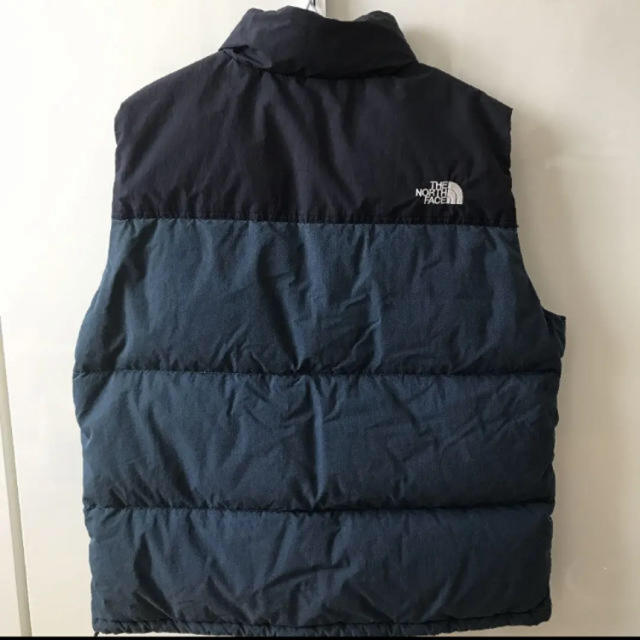 THE NORTH FACE(ザノースフェイス)のノースフェイス  パープルレーベル　ナナミカ　ダウンベスト　インディゴフィールド メンズのジャケット/アウター(ダウンベスト)の商品写真