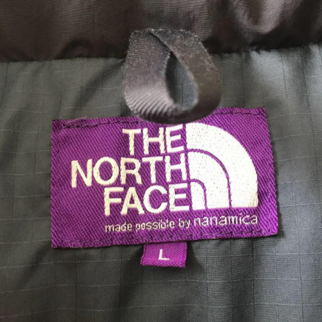 THE NORTH FACE(ザノースフェイス)のノースフェイス  パープルレーベル　ナナミカ　ダウンベスト　インディゴフィールド メンズのジャケット/アウター(ダウンベスト)の商品写真