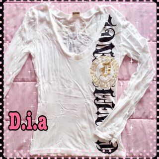 ダイア(d.i.a)のD.i.a♥️トップス♥️美品♥️送無(Tシャツ(長袖/七分))